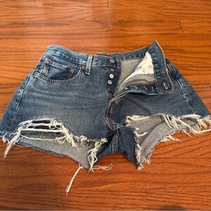 Levi 501 Button Fly Shorts